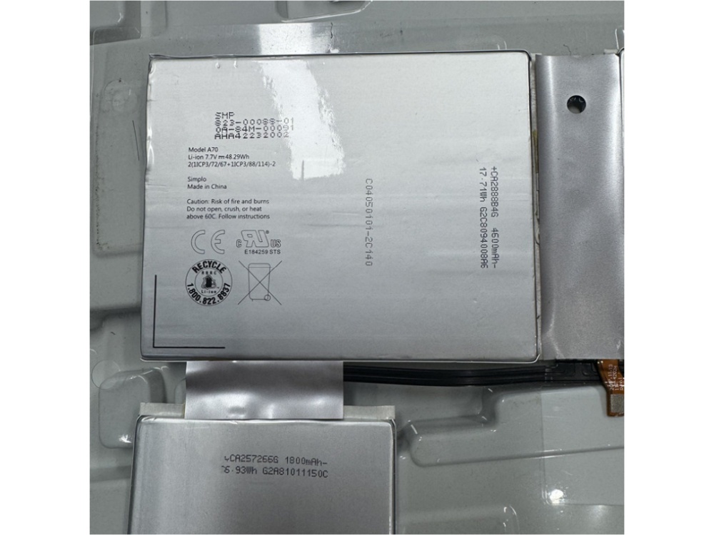 battery A70 microsoft battery A70