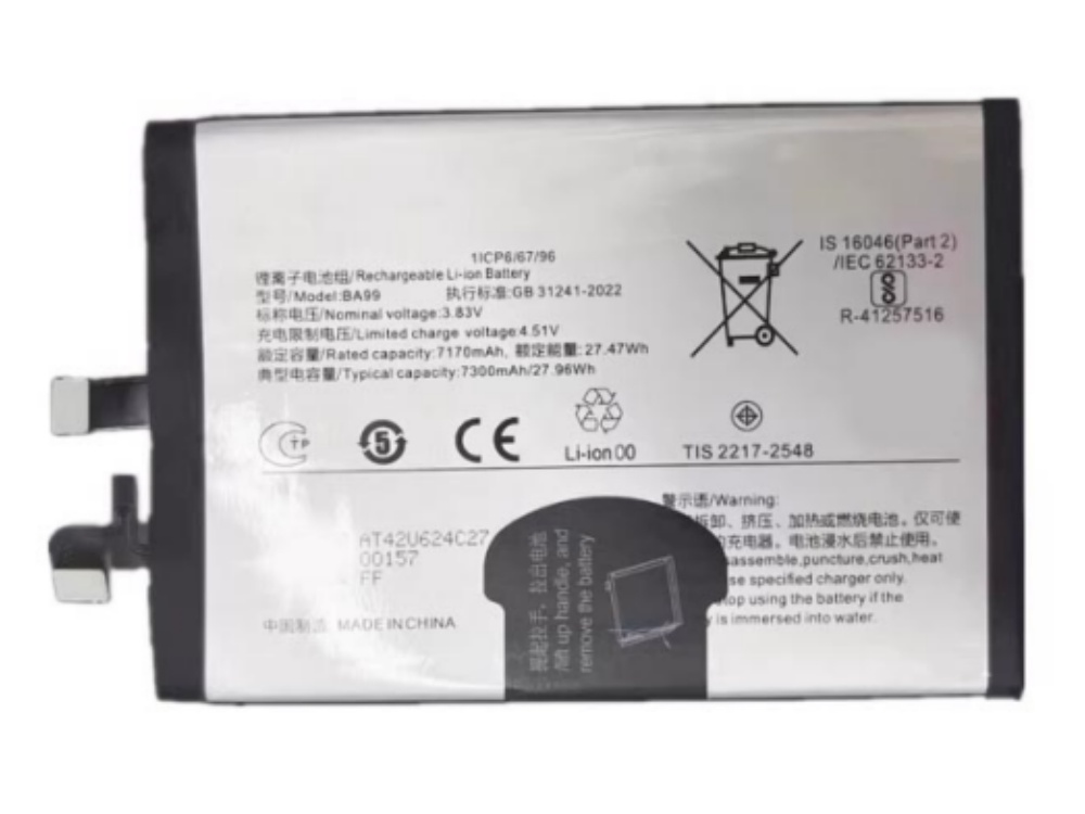 battery BA99 vivo battery BA99