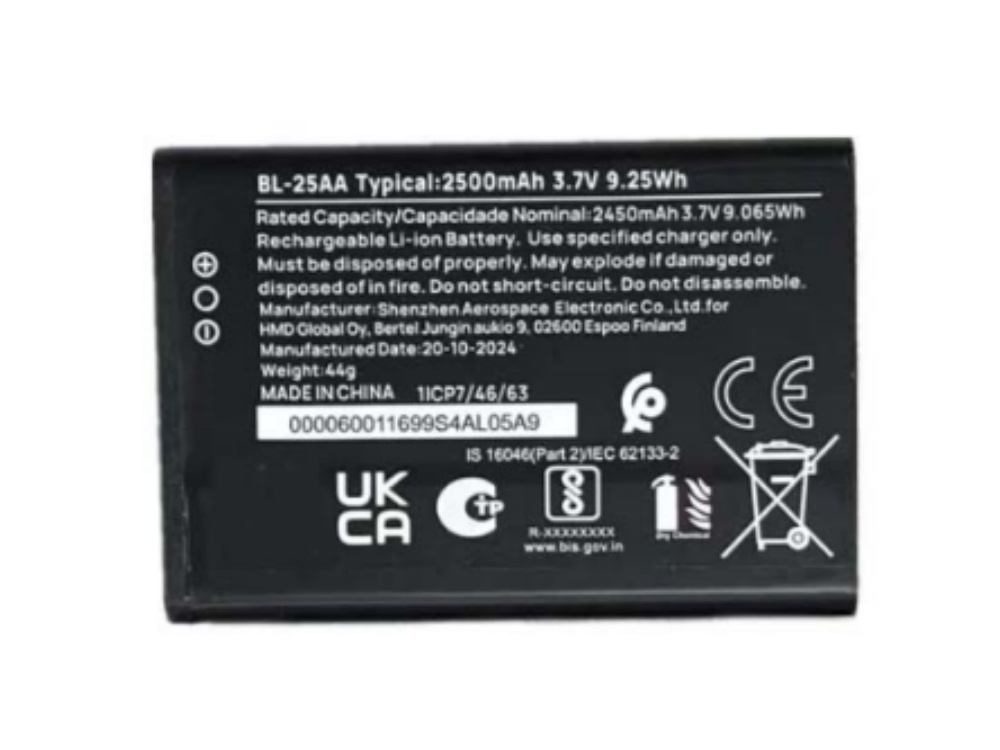 nokia battery BL-25AA
