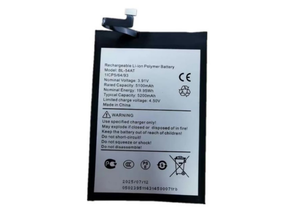 battery BL-54AT tecon battery BL-54AT