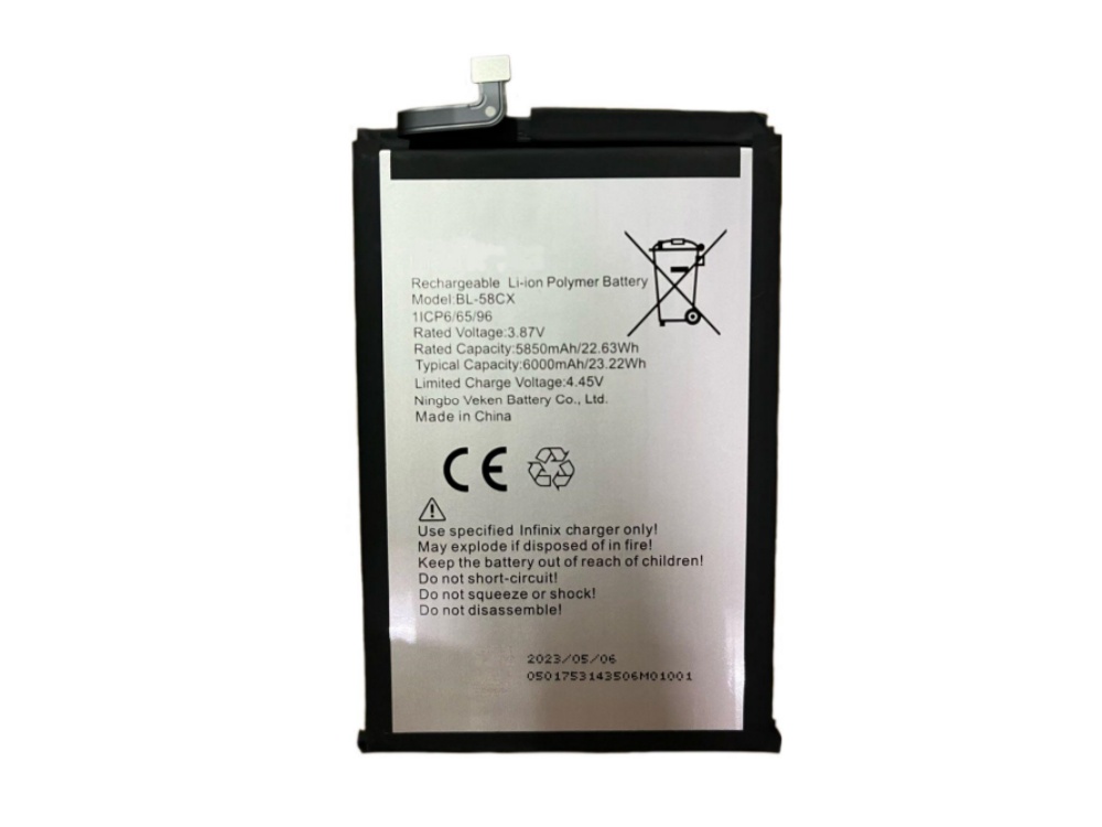 battery BL-58CX infinix battery BL-58CX