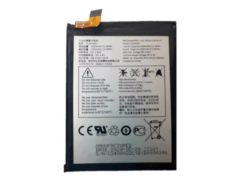 battery TLP034G1 alcatel battery TLP034G1